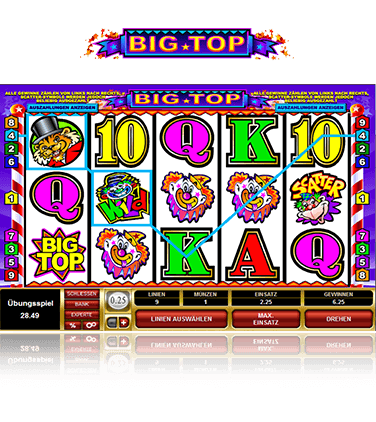 Microgaming Big Top Spiel