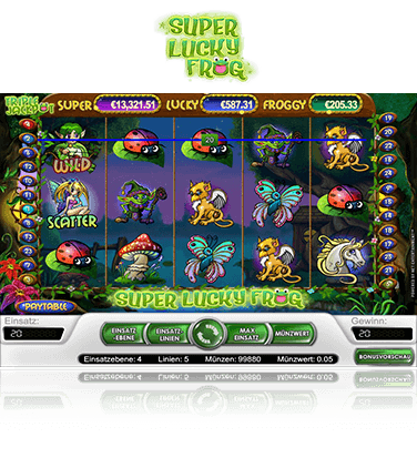 NetEnt Super Lucky Frog Spiel