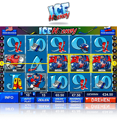 Playtech Ice Hockey Spiel