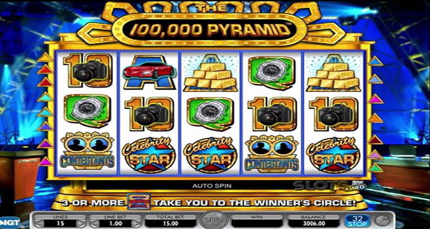 Game Show Slots The 100,000 Pyramid