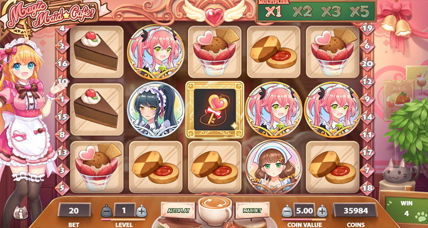 Magical Maid Café Gameplay