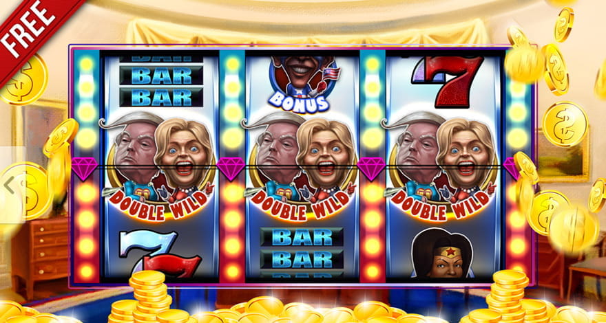 Trump v Clinton Slot by Megarama