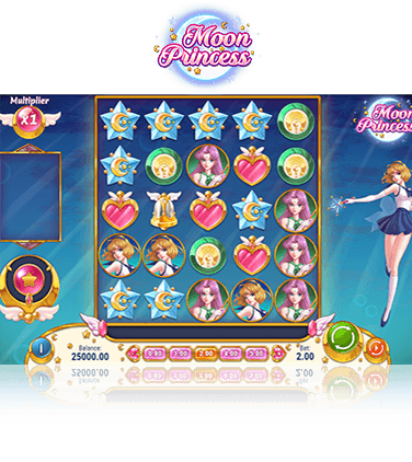 A spin of the Moon Princess slot