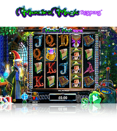 Merlins Magic Respins Cristmas Game