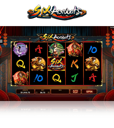 Six Acrobats Slot Game