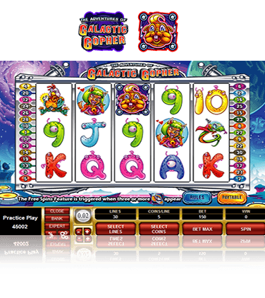 Galactic Gopher Slot Game